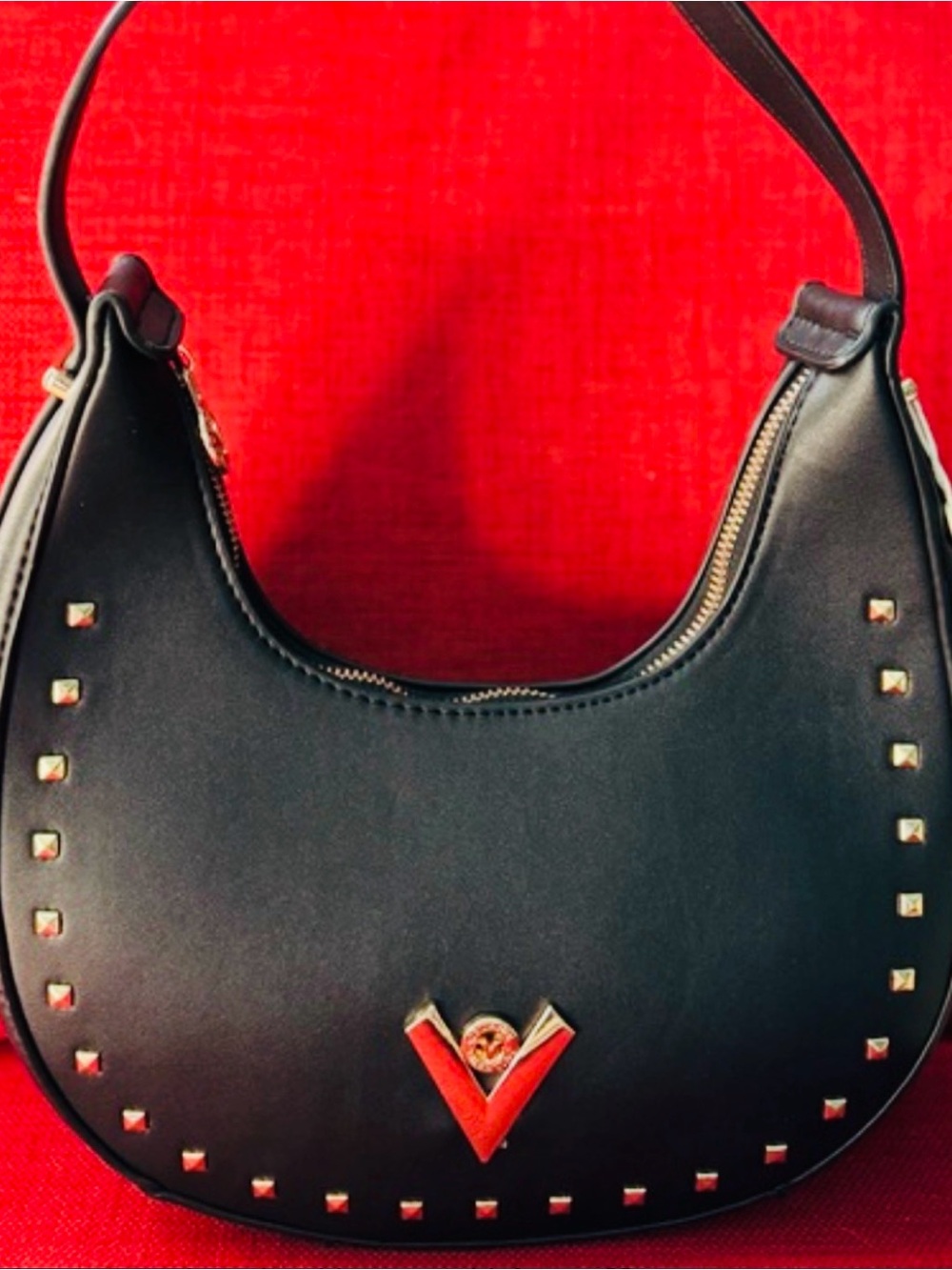 Valentino Orlandi Studded vegan leather Bag